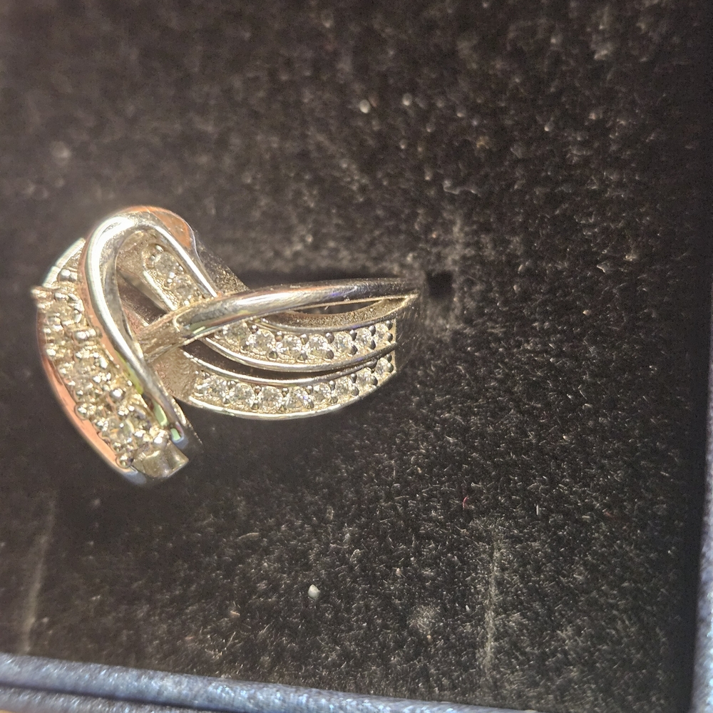 Sterling Silver Knot Ring - image 2